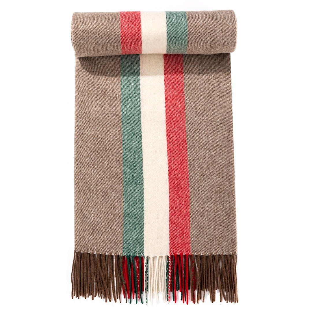 Milano Beige Stole 100% Pure Lambswool