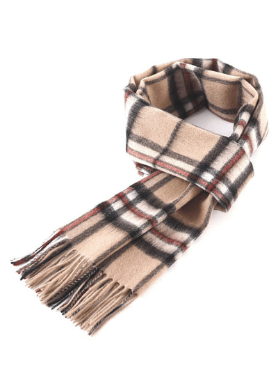 Cashmere Thomson Camel Light Tartan